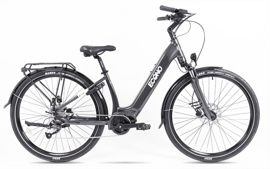 ECONO Električno kolo MARE City EEC4LK antracit 2025 Velikost: L Baterija: 540Wh (15Ah)
