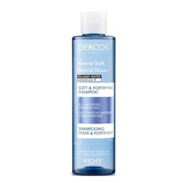 Vichy Nežen krepilni šampon za vse tipe las Mineral Soft Dercos (Soft & Fortifying Shampoo)
