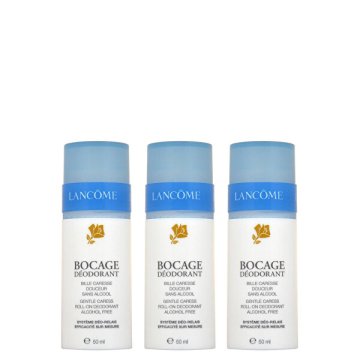 Lancome Set roll-on deodorantov Bocage (Gentle Caress Roll-on Deodorant) 3 x 50 ml
