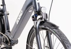 ECONO Električno kolo MARE City EEC4LK antracit 2025 Velikost: L Baterija: 540Wh (15Ah)