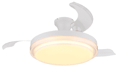 Globo stropni ventilator z LED svetilko 40W 2700-6500 K