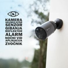 EZVIZ IP kamera 8.0MP brezžična BC1C + solarni panel CS-BC1C/SP (4K)