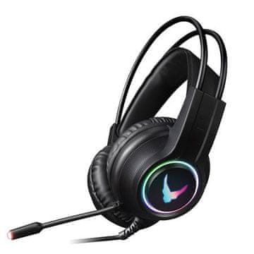 Platinet VARR RGB gaming slušalke z mikrofonom 2x3,5 jack