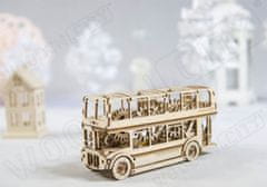 Wooden city 3D sestavljanka London Bus 216 kosov