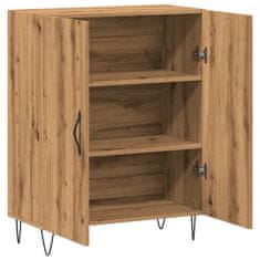 Vidaxl Komoda artisan hrast 69,5x34x90 cm inženirski les