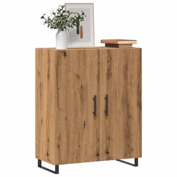 Vidaxl vidaXL Omarica, Artisan hrast, 69,5 x 34 x 90 cm, material na osnovi lesa