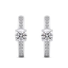 Brilio Silver Elegantni srebrni prstani s cirkoni EA460W