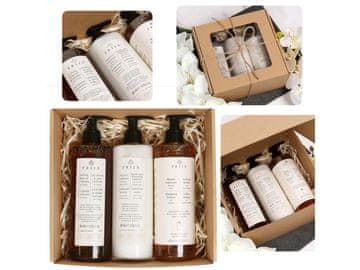 PRIJA PRIJA Komplet kozmetičnih izdelkov: Gel za prhanje, balzam za lase, šampon za lase 3x380 ml