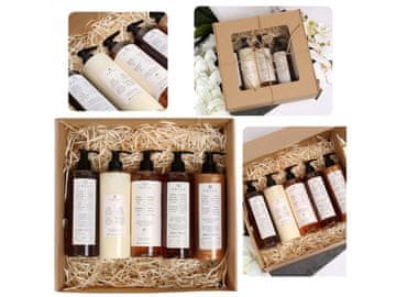 PRIJA PRIJA Komplet kozmetičnih izdelkov: Šampon za lase, Tekoče milo, Vlažilna krema, Tekoče milo za kopel, Gel za prhanje 5x380 ml