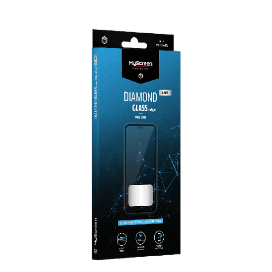 MyScreen Protector My Screen protector Diamond Lite ZAŠČITNO KALJENO STEKLO Samsung Galaxy A73 5G A736 - Edge Full Glue