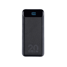RivaCase Zunanja baterija powerbank 20.000 mAh VA2580 Quick Charge / PD 20W z LCD-jem črn