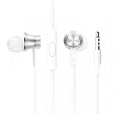 Xiaomi Slušalke Mi In ZBW4355TY s 3,5 vtičem in mikrofonom - srebrne