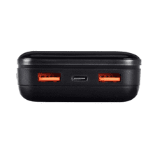 RivaCase Zunanja baterija powerbank 20.000 mAh VA2580 Quick Charge / PD 20W z LCD-jem črn