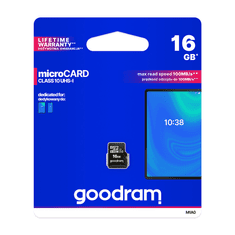 GoodRam SPOMINSKA KARTICA 16GB micro SD 100MB/s