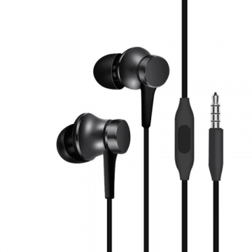 Xiaomi Slušalke Mi In ZBW4355TY s 3,5 vtičem in mikrofonom - črne