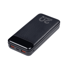 RivaCase Zunanja baterija powerbank 20.000 mAh VA2580 Quick Charge / PD 20W z LCD-jem črn