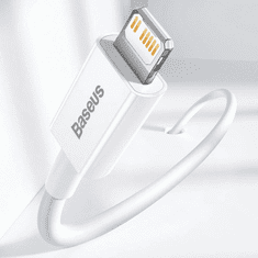 BASEUS Podatkovni kabel CATLYS-A02 Superior Quick Charge Type C - Lightning 20W 1m - bel