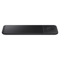Samsung Original brezžična polnilna postaja Trio Pad 9W brezžični polnilec EP-P6300TBE s polnilcem 25W TA800 - črn