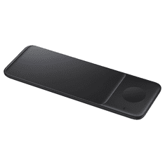 Samsung Original brezžična polnilna postaja Trio Pad 9W brezžični polnilec EP-P6300TBE s polnilcem 25W TA800 - črn
