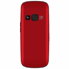 Evolveo Easyphone EG telefon na tipke za starejše z GPS sledilnikom - rdeč