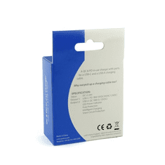 Pama Avtopolnilec PDQCS3A adapter USB-A in Type C 3A QC 18W - črn