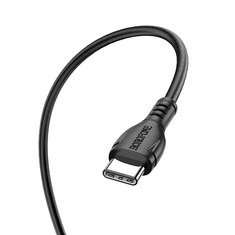 Borofone Podatkovni kabel BX51 Type C na Type C 1m 3A 60W črn