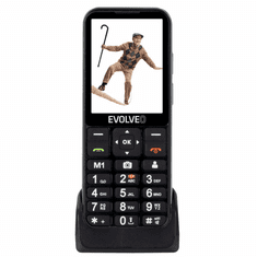 Evolveo Easyphone LT EP-880 telefon na tipke za starejše 4G črn