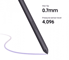Samsung Original S Pen PISALO EJ-PG998BBE za Galaxy S21 Ultra G998 (Bulk) - črn
