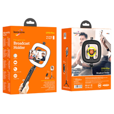 Hoco Selfie tripod stojalo LV03 Plus Showfull za snemanje in slikanje selfie posnetkov 80 cm - črn