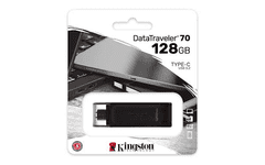 SanDisk Kingston spominski ključ Type C (128GB) DT70 3.2 Gen1 s pokrovčkom