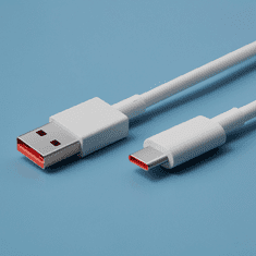 Xiaomi Originalni podatkovni polnilni kabel BHR6032GL H26250 Superior Quick Charge Type C 120W 6A 1m - bel (EU Blister)
