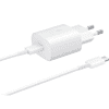 Hišni polnilec Super Fast Charge EP-TA845XWE 45W + kabel EP-DN975BWE TYPE C bel - original (Bulk)