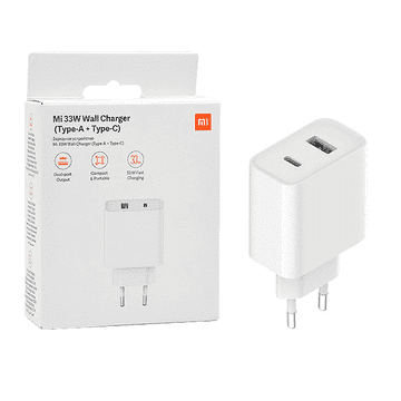 Xiaomi Adapter BHR4996GL hišni polnilec USB-A inType C 33W bel