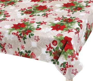 Namizni prt KRIŽIČEK - 100x100 cm - Božična zvezda