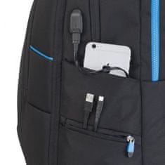 RivaCase Nahrbtnik 7860 GAMING za prenosnike do 17,3 inch - črno moder