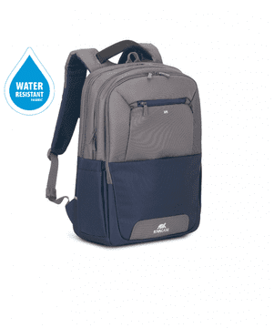 RivaCase Nahrbtnik 7777 za računalnik do 17,3 inch - sivo moder