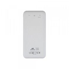 RivaCase Zunanja baterija powerbank 10.000 mAh VA2240 Quick Charge z LCD-jem bel