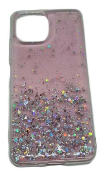 Onasi Silikonski ovitek z bleščicami SPARKLE za Samsung Galaxy A33 5G A336 - roza