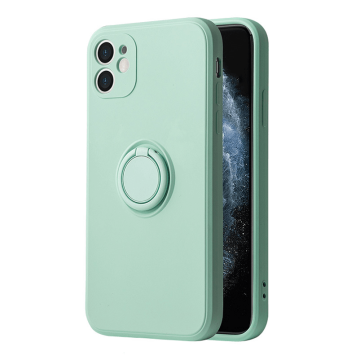 Onasi Silikonski ovitek Liquid Ring za Xiaomi Redmi 9C - mint