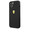 Silikonski ovitek Scuderia FESSIHCP13SBK za iPhone 13 Mini - črn