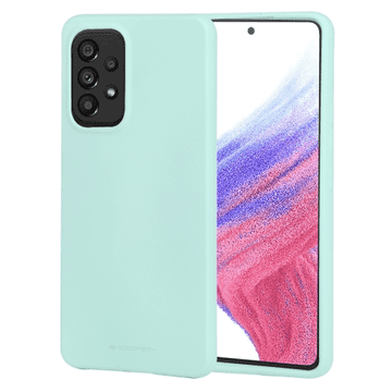 Goospery Soft Feeling silikonski ovitek za Samsung Galaxy A53 - mint
