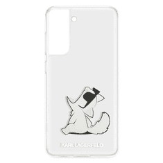 Karl Lagerfeld Originalen ovitek Samsung Galaxy S22 Plus 5G - Choupette Fun - prozorna zaščita - KLHCS22MCFNRC