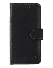 Havana Preklopna torbica Fancy Diary gladka Honor X8 - črn