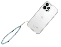 Guess GUSTBOHP zapestnica / obesek za telefon - Heishi Beads modra