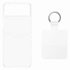 Samsung Original Clear Cover Ring ovitek EF-OF721CTE za Galaxy Z Flip 4 - prozoren
