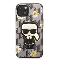 Karl Lagerfeld Originalen ovitek iPhone 13 6.1 - Karl Ikonik - siv ovitek - KLHCP13MPMNFIK1