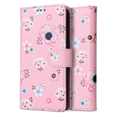 Havana Preklopna torbica Wallet denarnica Fancy Diary Samsung Galaxy A53 - Flower roza