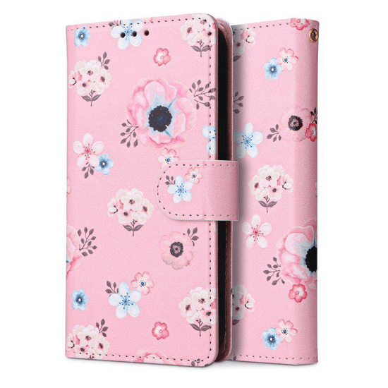 Havana Preklopna torbica Wallet denarnica Fancy Diary Samsung Galaxy A53 - Flower roza