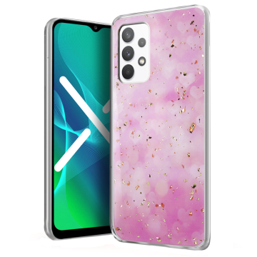 Onasi Silikonski ovitek SPRINKLES za Samsung Galaxy A33 5G A336 - roza