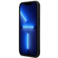 Karl Lagerfeld Originalen ovitek iPhone 14 Plus 6.7 - Full Bodies 3D - črna trda zaščita - KLHCP14M3DRKCK
